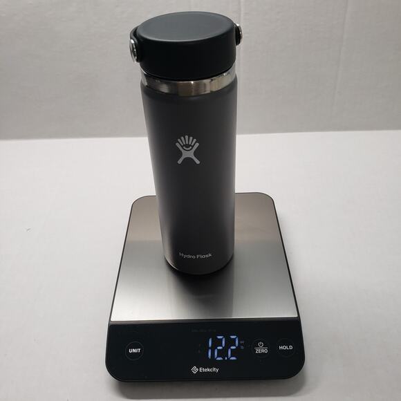 Hydro Flask 20oz With Wide Flex Cap Gray Stainless Steel Insulated Reusable - Picture 11 of 11